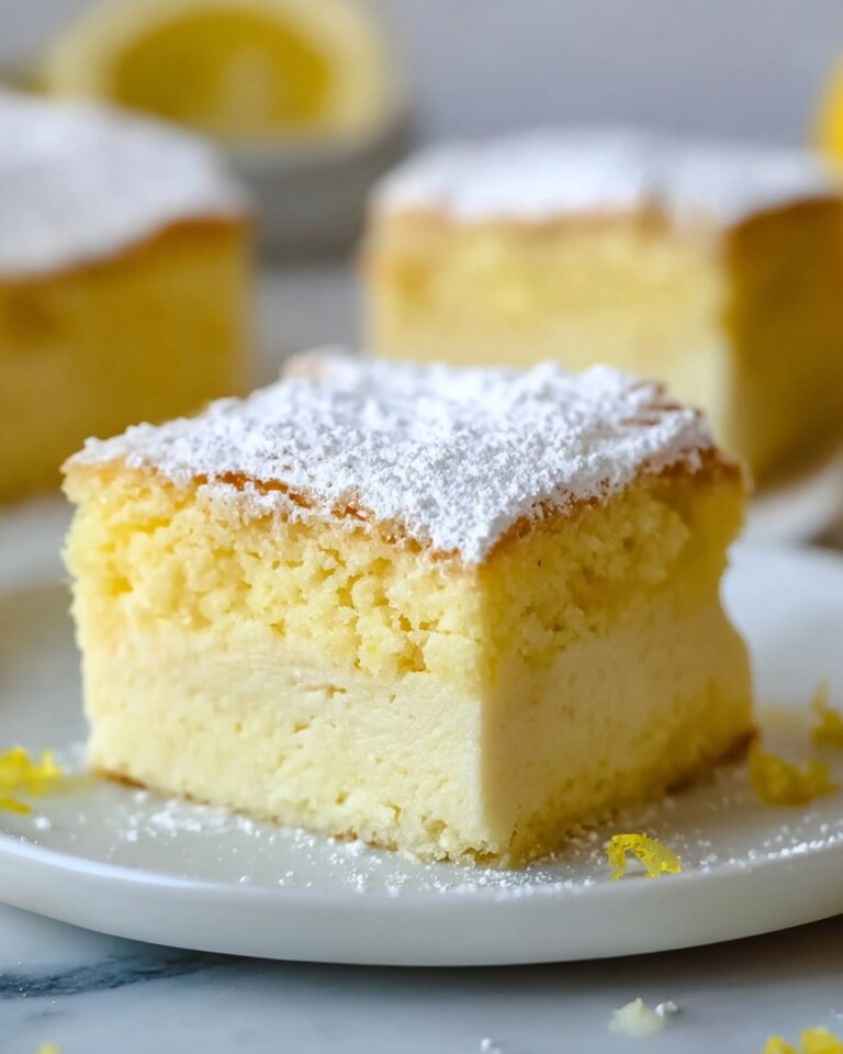 Lemon Custard Cake Recipe