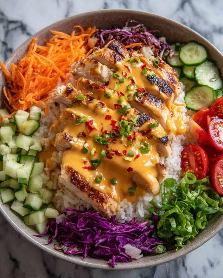 Bang Bang Chicken Bowl: A Flavor Explosion for Beginner Cooks Recipe