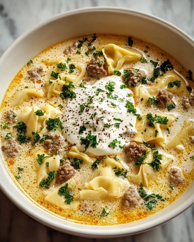 Creamy Alfredo Lasagna Soup – Cozy Comfort in a Bowl Recipe
