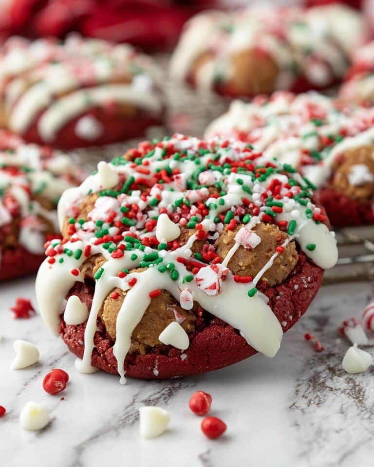 Santa’s Red Velvet Christmas Cookies Recipe