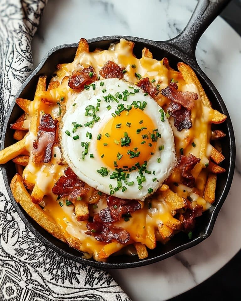 Breakfast Poutine with Hollandaise Sauce Recipe