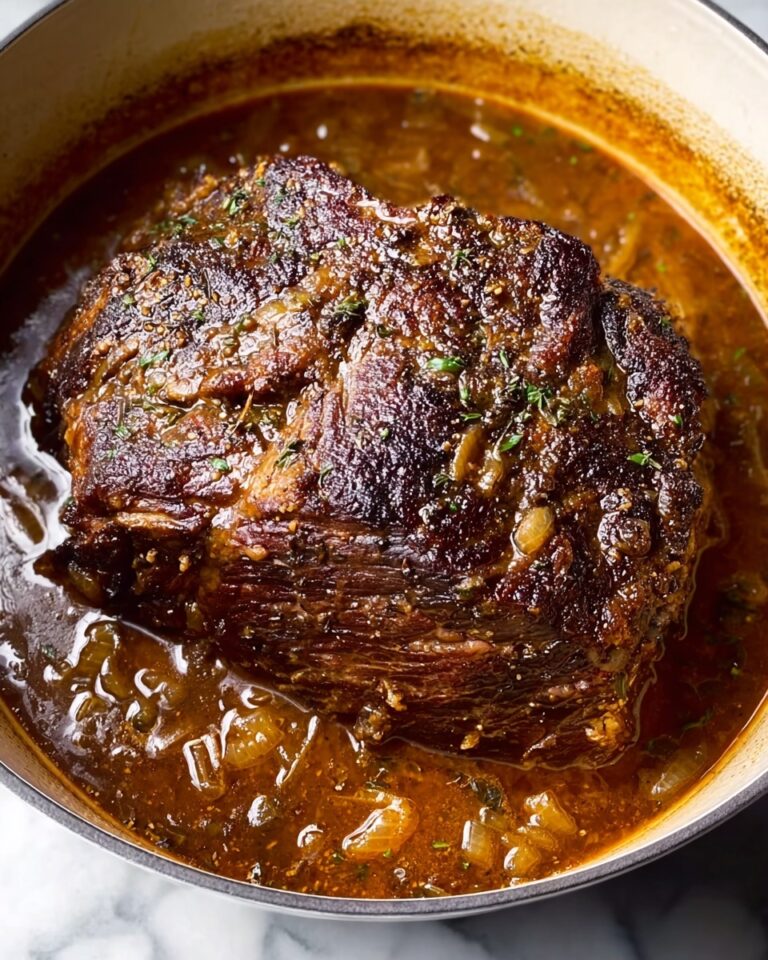 Comforting French Onion Pot Roast Recipe