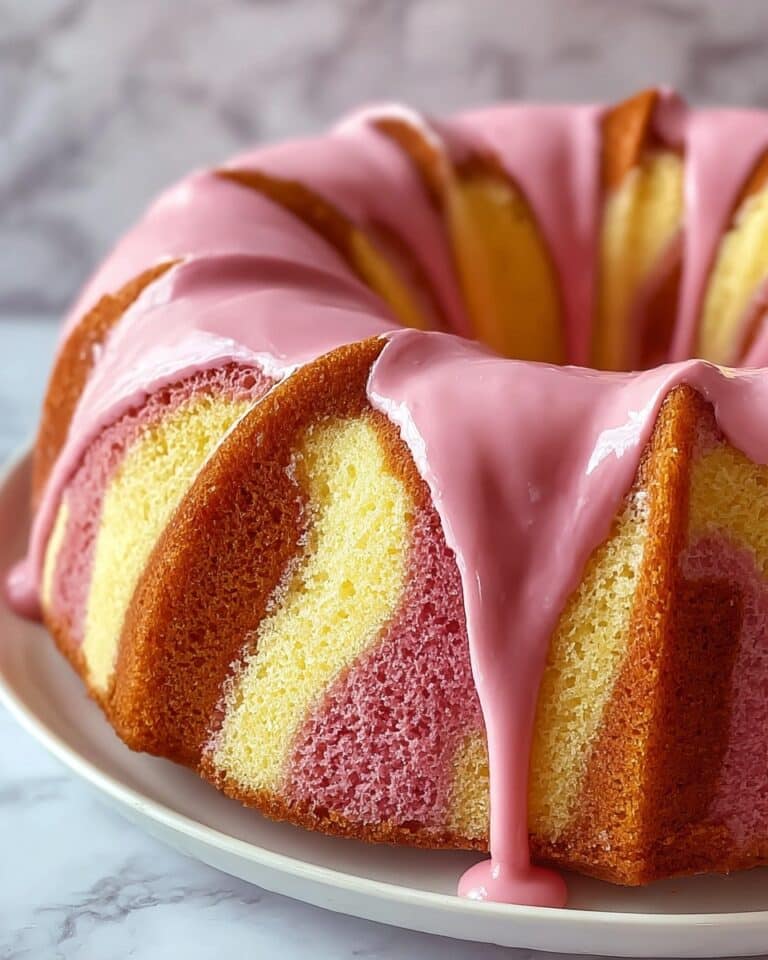 Strawberry Milkshake Pound Cake Recipe