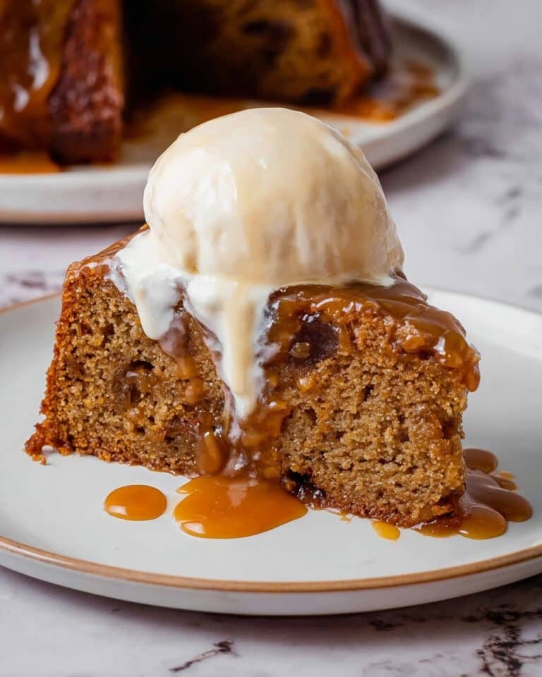 Sticky Date Cake with Toffee Sauce Recipe