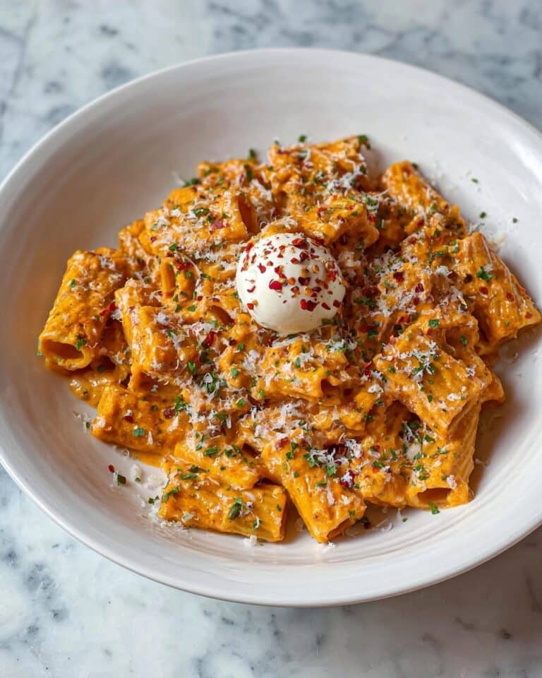Easy and Creamy Tomato Garlic Pasta Recipe