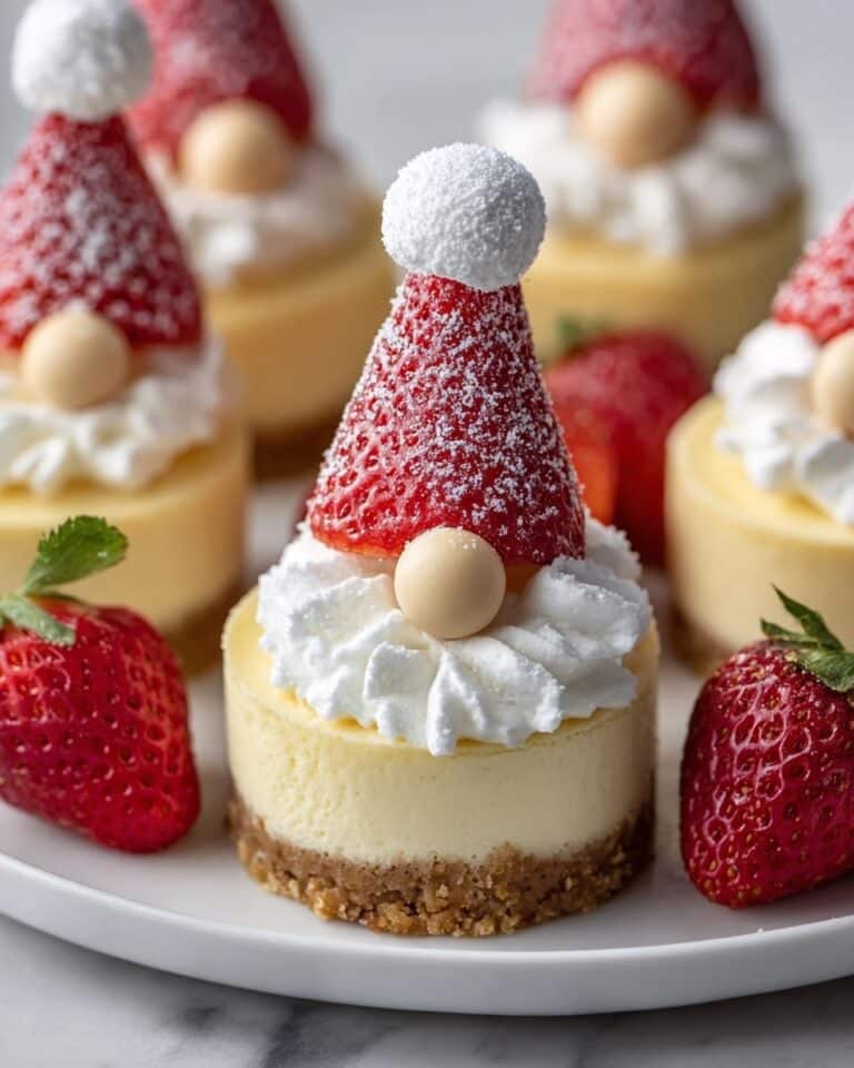 Gnome Mini Cheesecakes Recipe