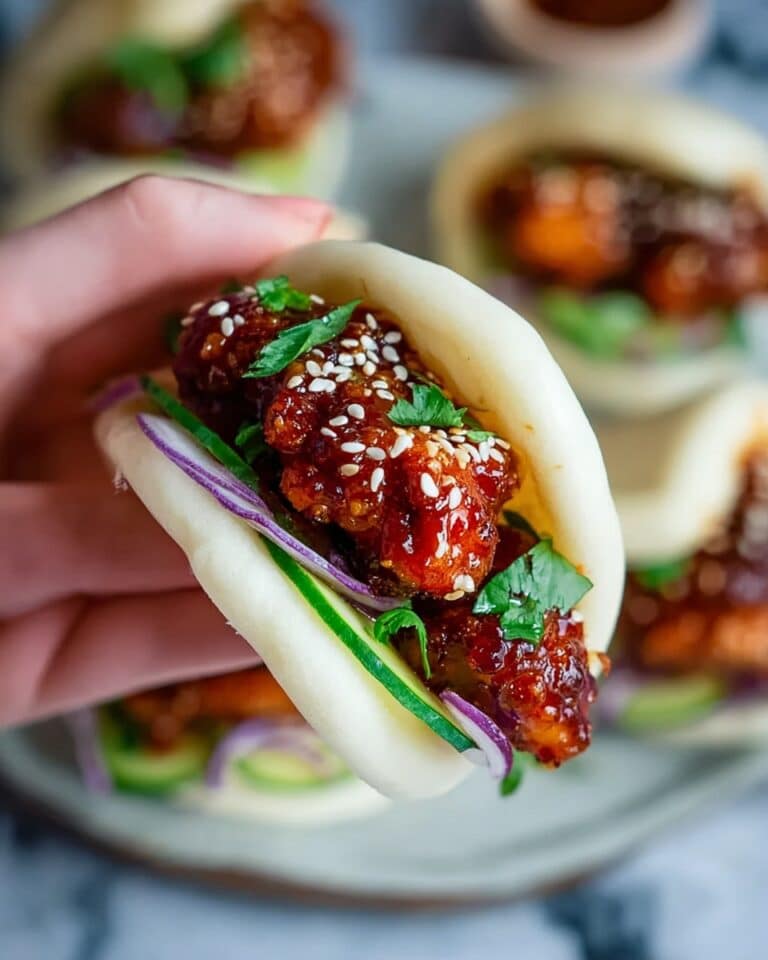 Homemade Korean Chicken Bao Recipe