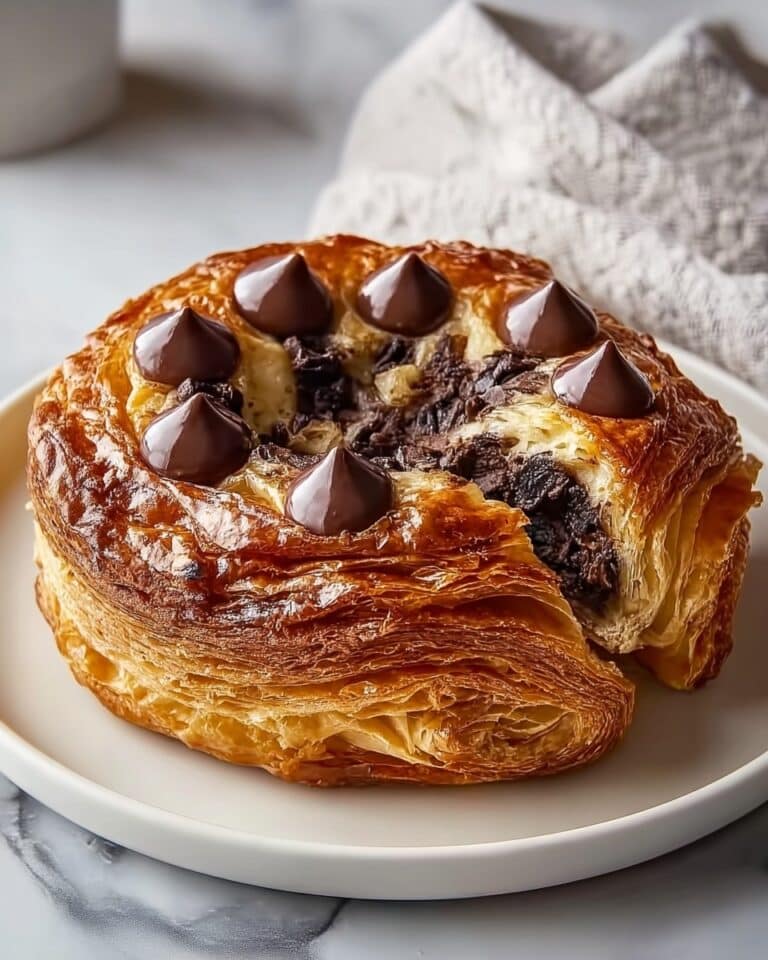 Chocolate Croissant Breakfast Bake Recipe