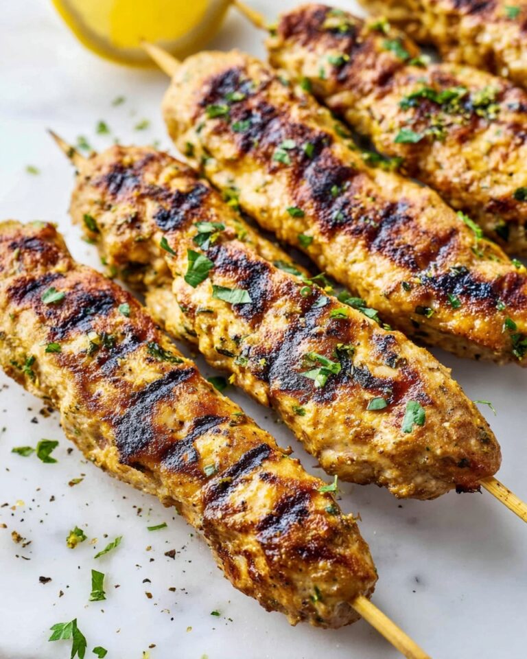 Grilled Chicken Kafta Recipe