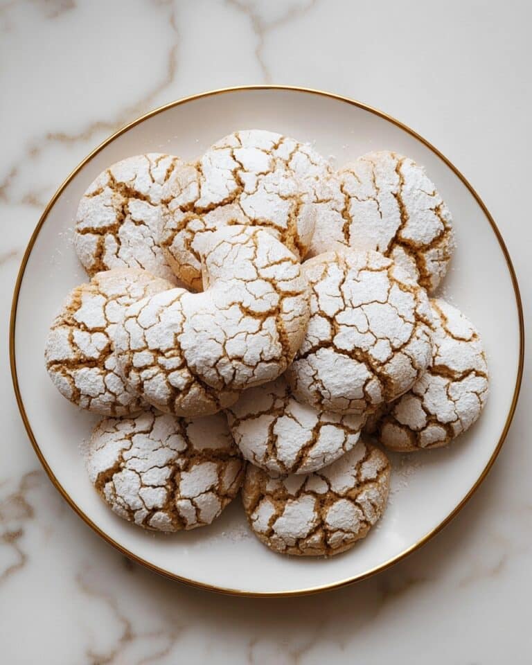 Cinnamon Coffee Crinkles Recipe