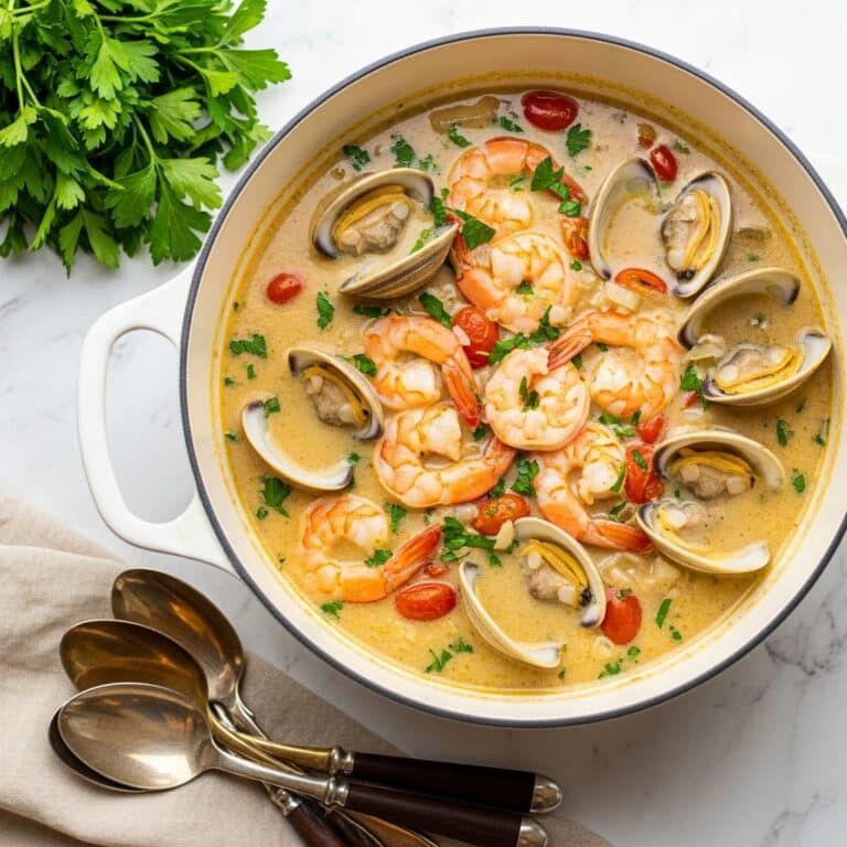 Rustic Seafood Soup Recipe