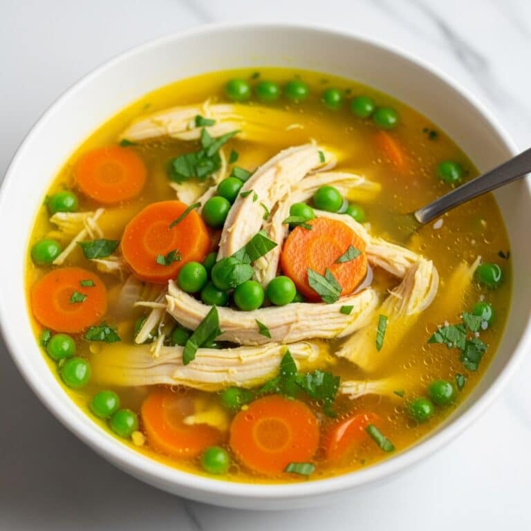 Anti-Inflammatory Turmeric Chicken Soup for Healing Recipe