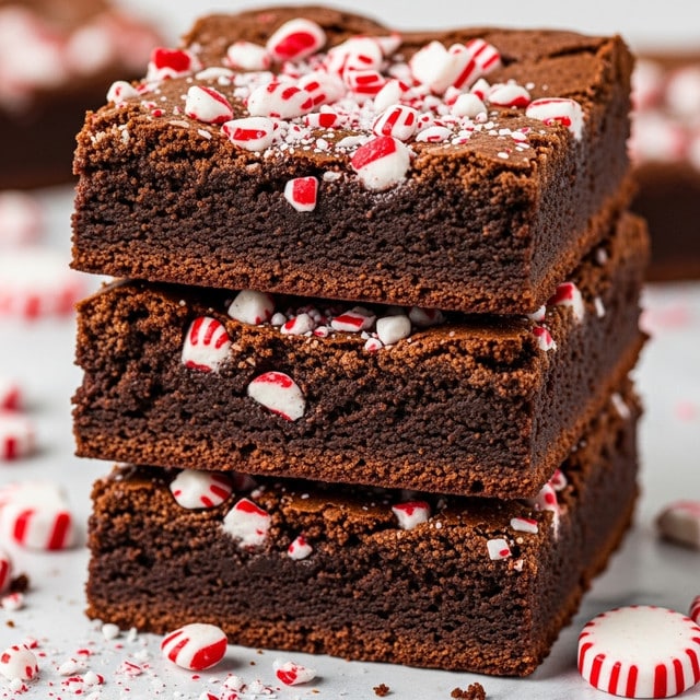 One-Bowl Peppermint Brownies Recipe