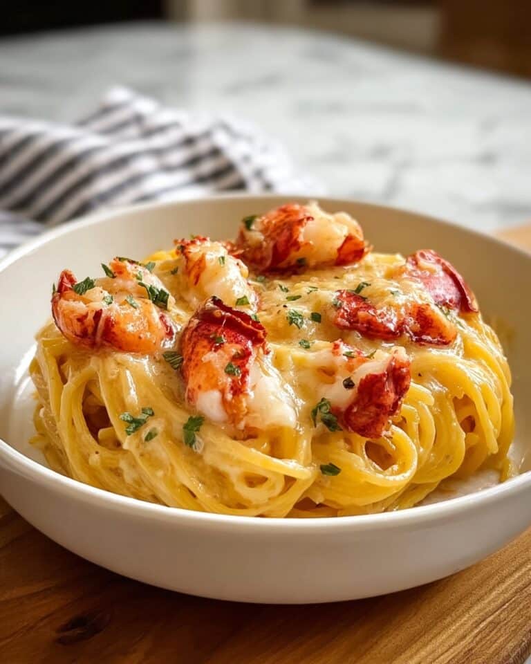 Buttered Lobster Pasta Recipe