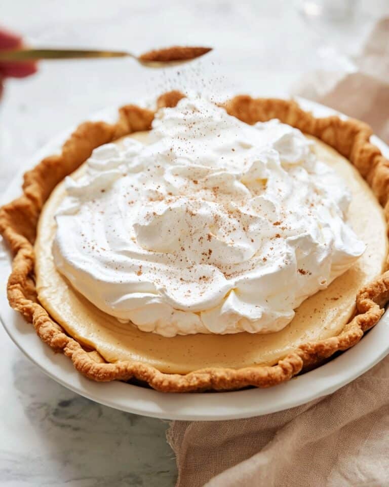 Gingerbread Cream Pie Recipe