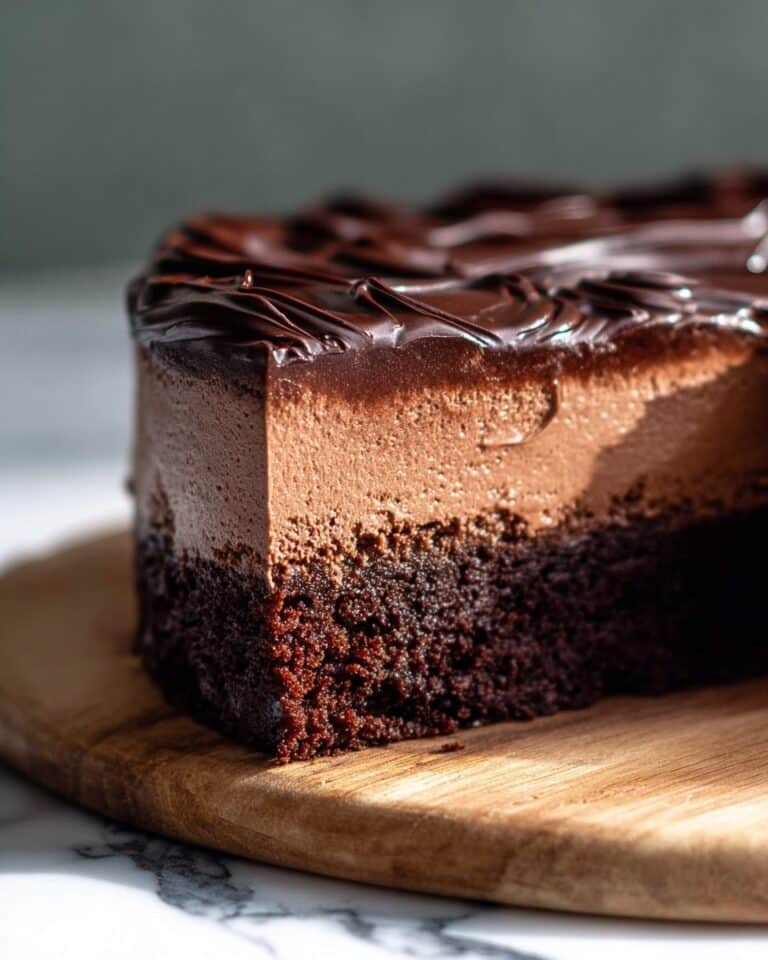 Ridiculously Easy Vegan Chocolate Mousse Cake—No Nuts, No Tofu! Recipe