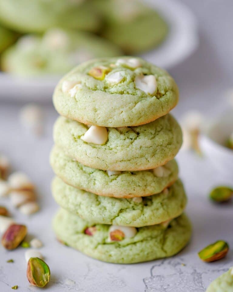Pistachio Pudding Cookies Recipe