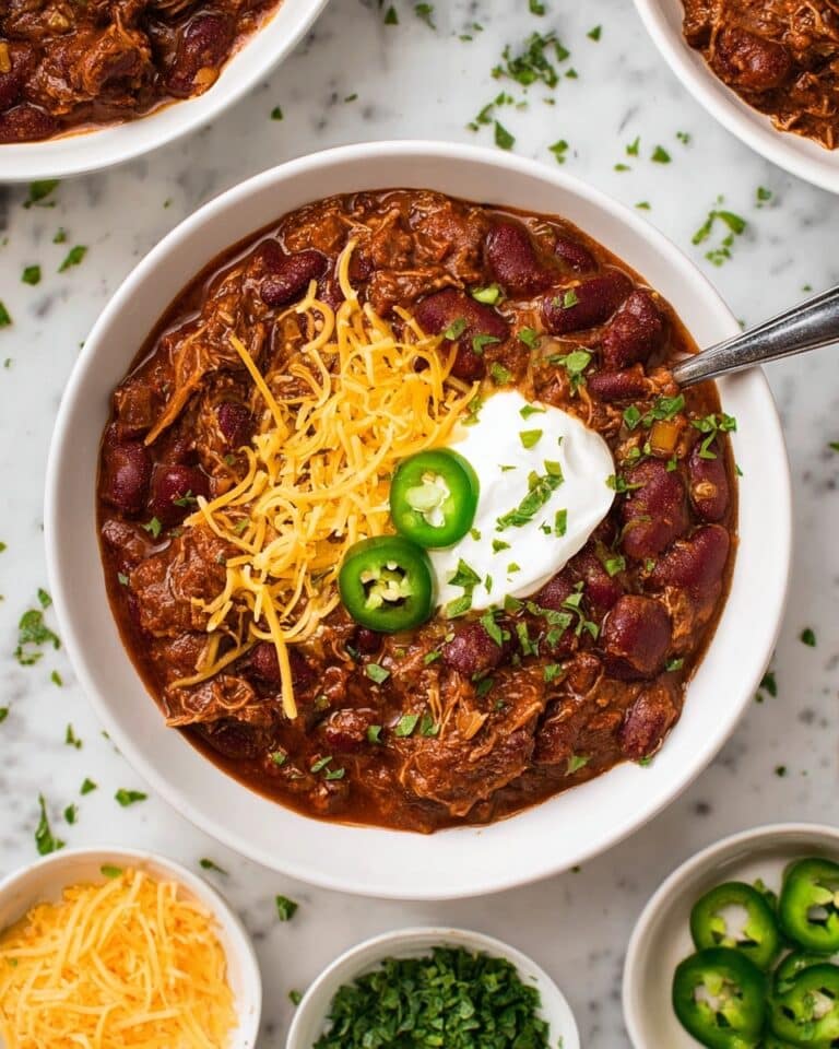 Slow Cooker Chuck Roast Chili Recipe