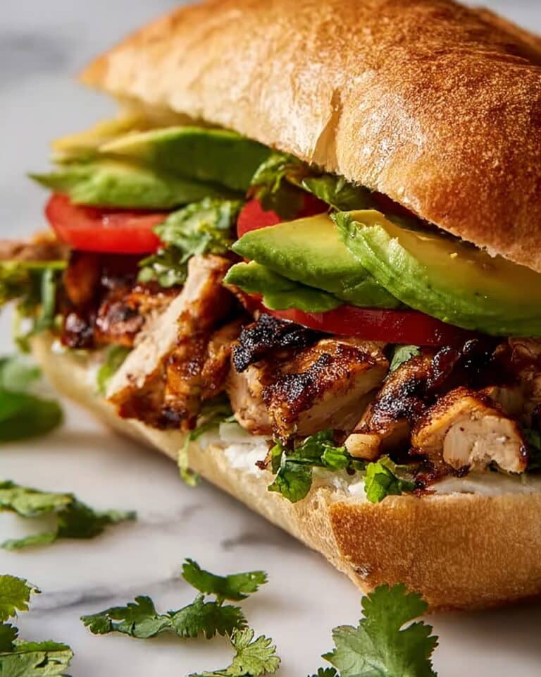 Flavor-Packed Chicken Torta Sandwich Recipe