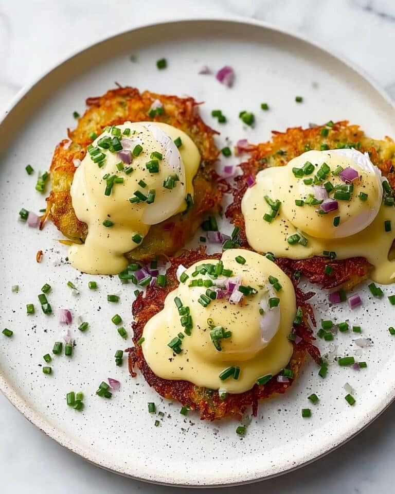 Easy Latke Eggs Benedict Recipe