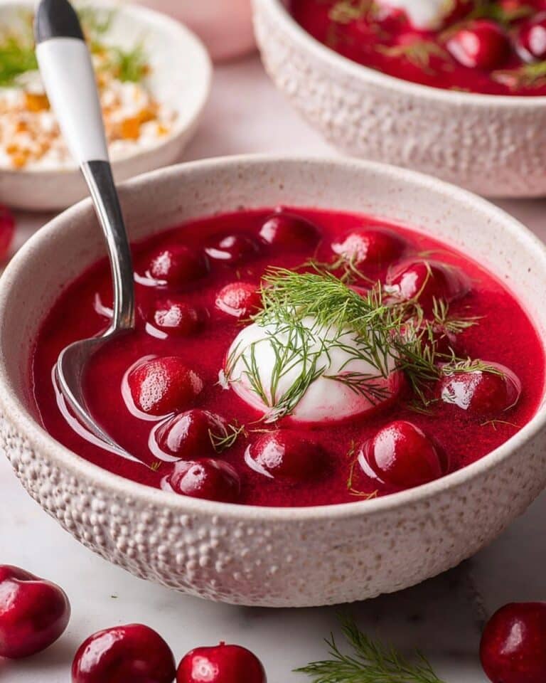 Hungarian Cold Cherry Soup Recipe