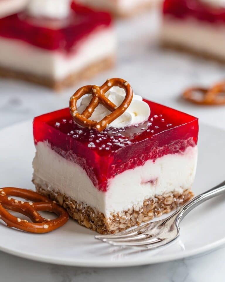 Cranberry Pretzel Salad Recipe