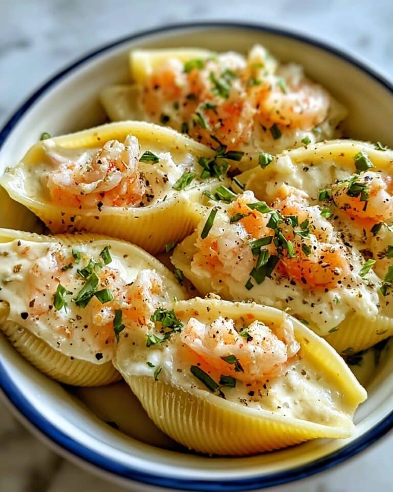 Creamy Seafood Stuffed Shells for Ultimate Comfort Dining Recipe