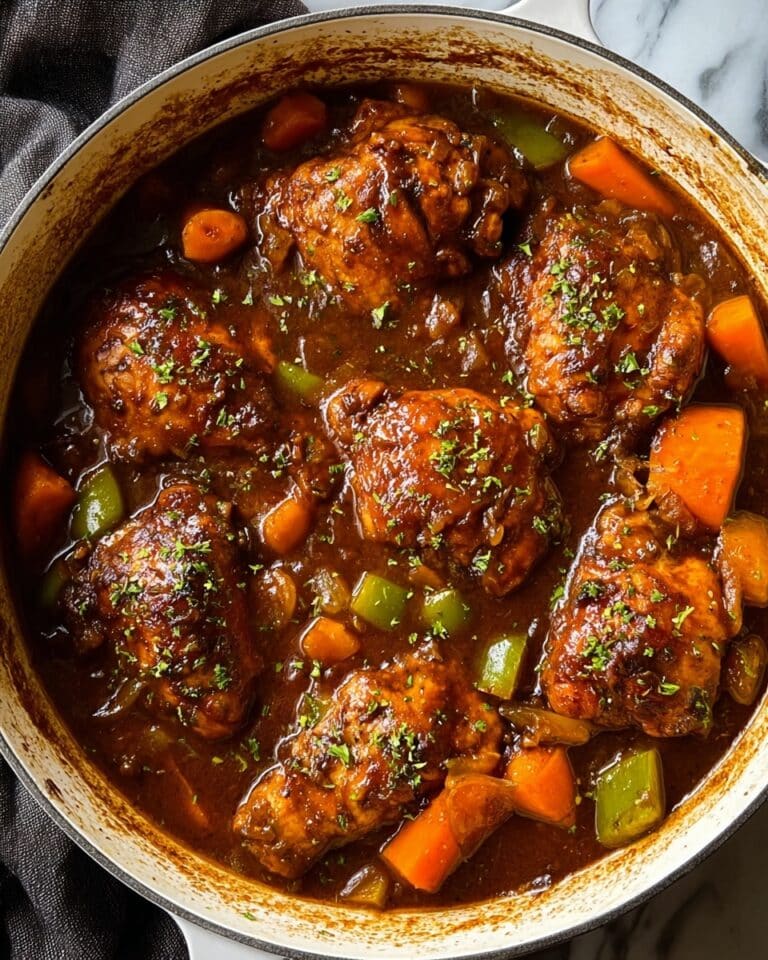 Savory Brown Stew Chicken: A Taste of Home Comfort Recipe