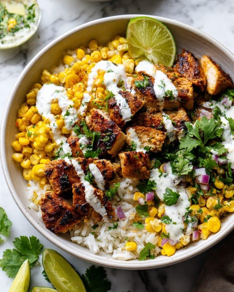 Easy Street Corn Chicken Rice Bowl Recipe