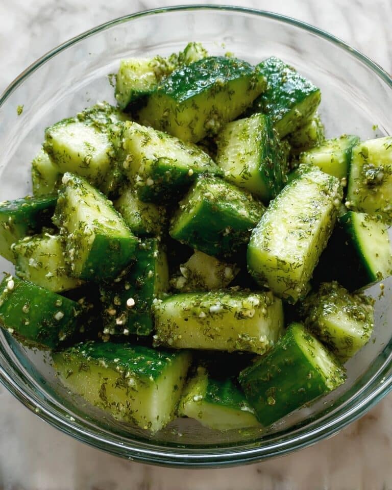 Lemon Dill Cucumber Salad Recipe