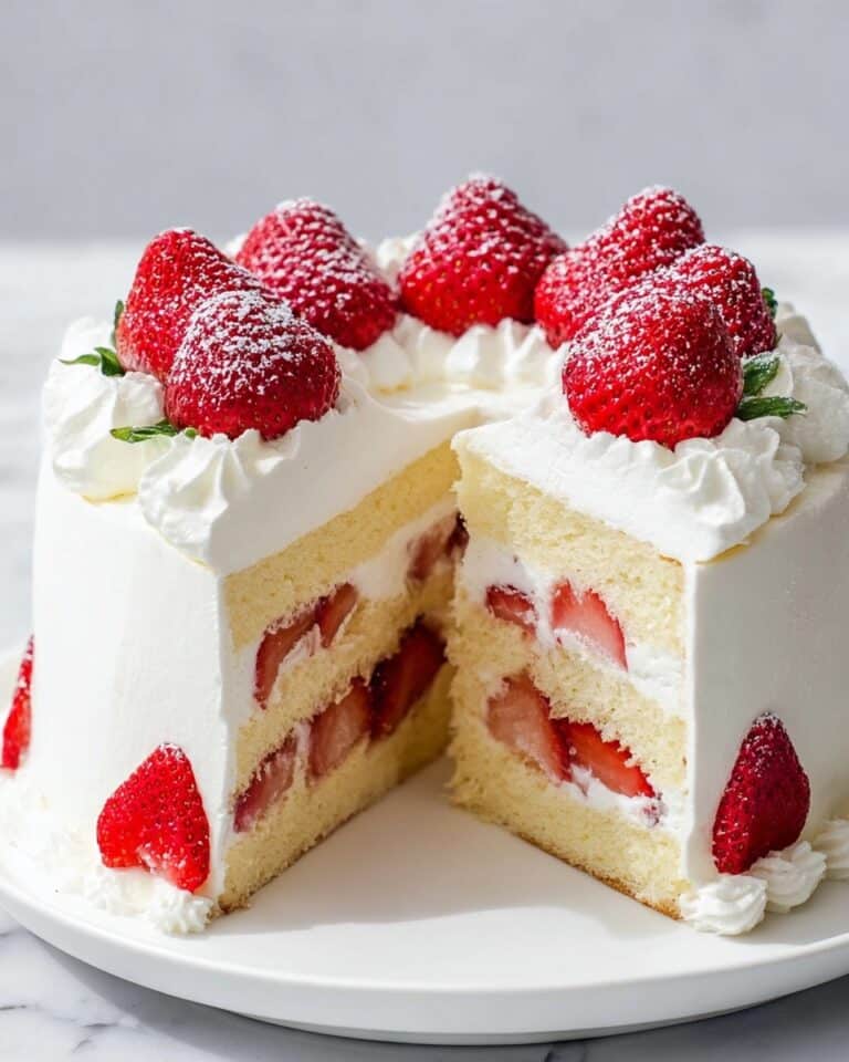 Japanese Strawberry Shortcake | Japanese Christmas Cake Recipe