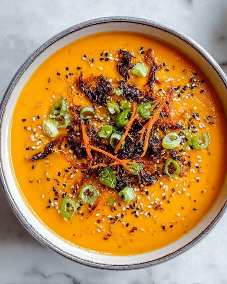 Spicy Miso Carrot Soup: Your Cozy Vegan Comfort Bowl Recipe