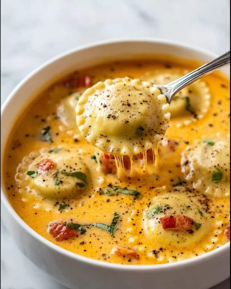 Creamy Ravioli Soup Recipe