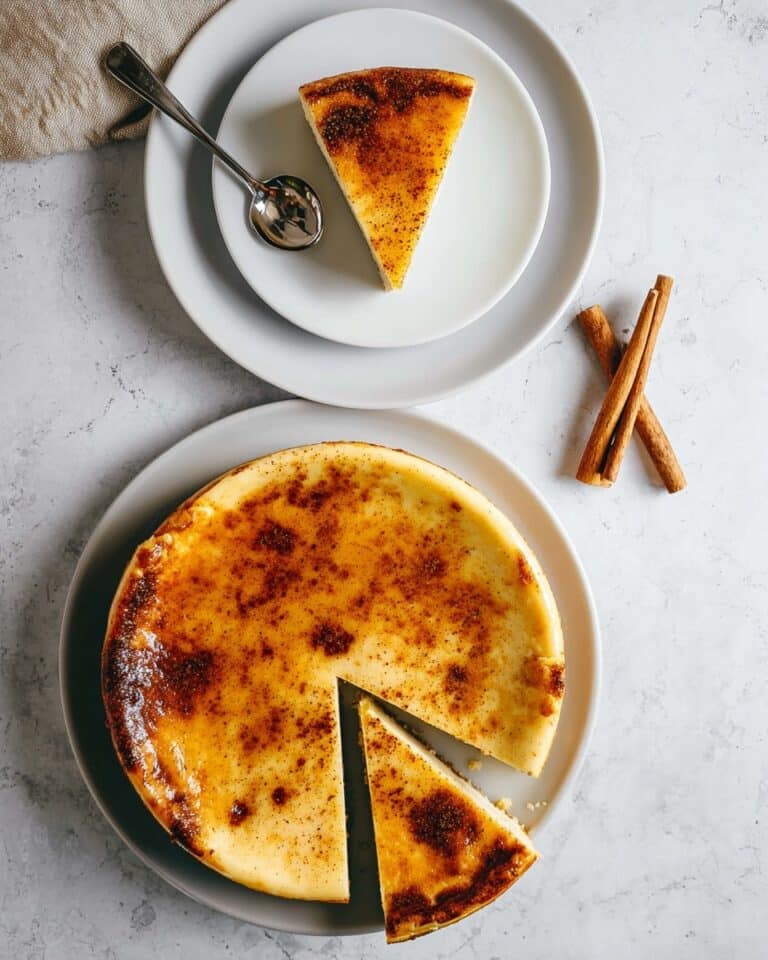 Melopita – Crustless Greek Honey & Cheese Pie Recipe