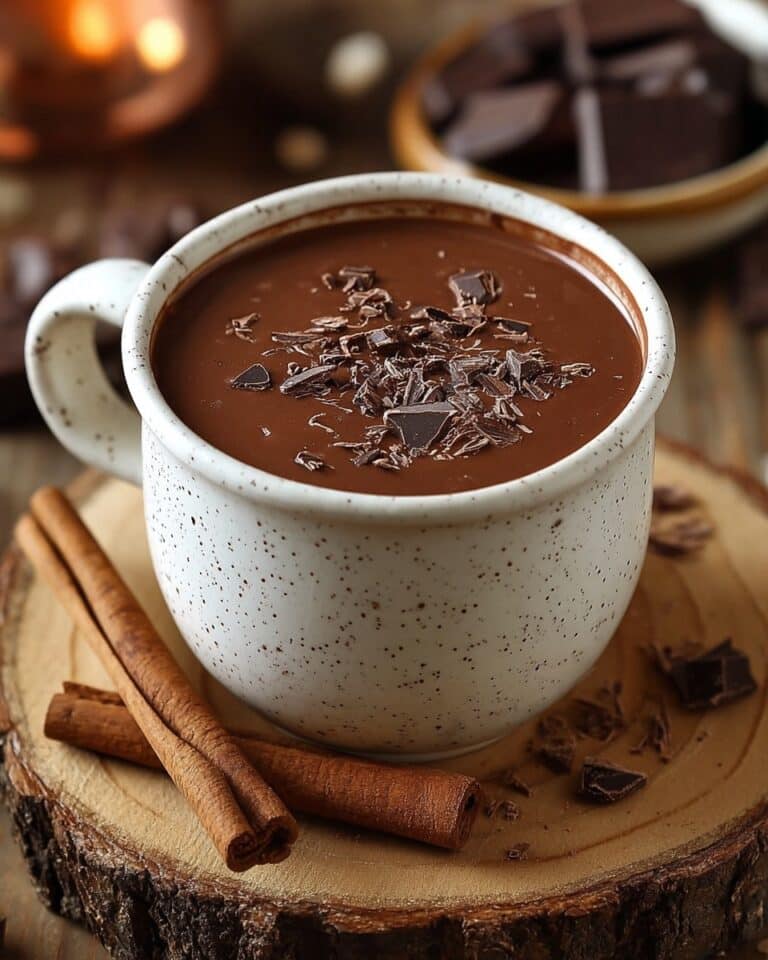 Le Vrai Chocolat Chaud Maison Recipe