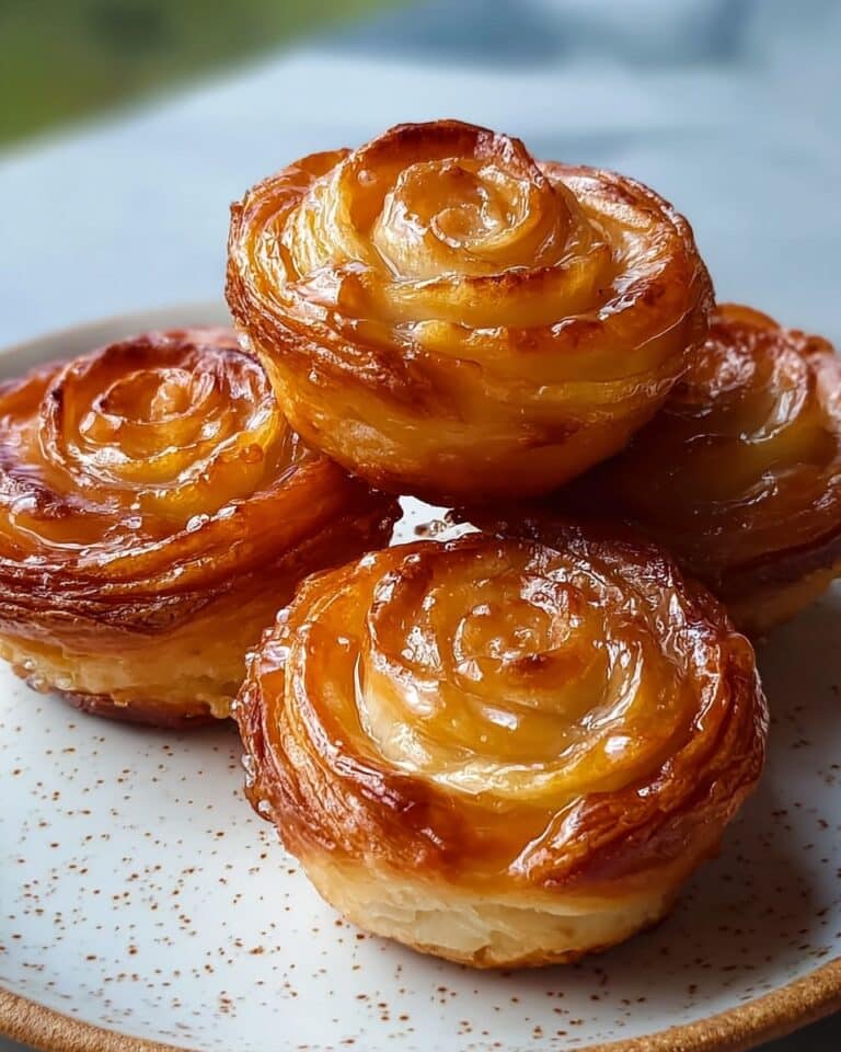 Peach Pie Cruffins Recipe