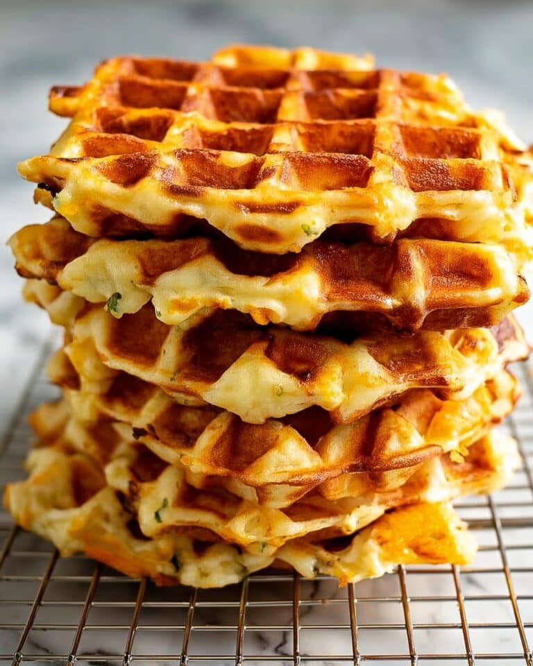 Mashed Potato Waffles Recipe