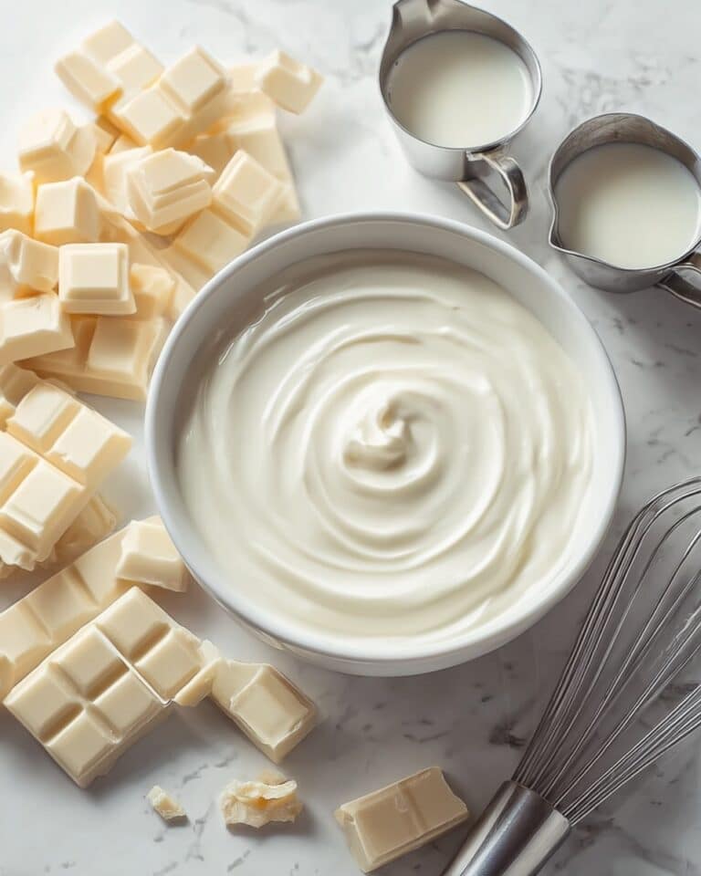Perfect White Chocolate Ganache Recipe for Baking Recipe