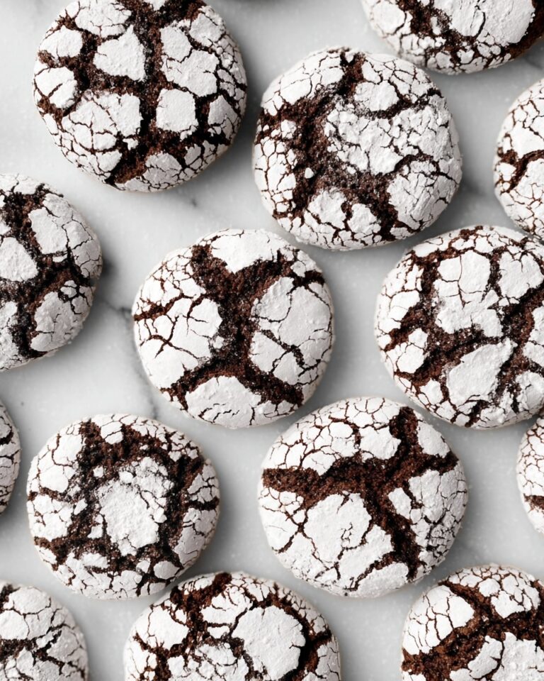 Chocolate Crinkle Cookies Recipe
