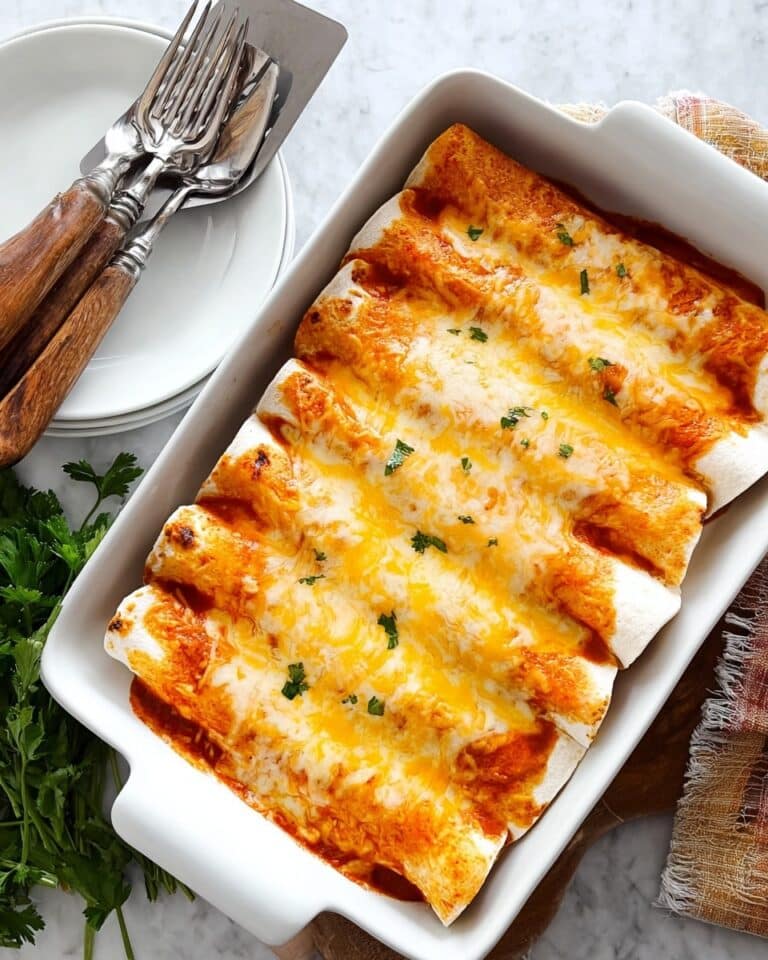 5 Ingredient Beef Enchiladas Recipe