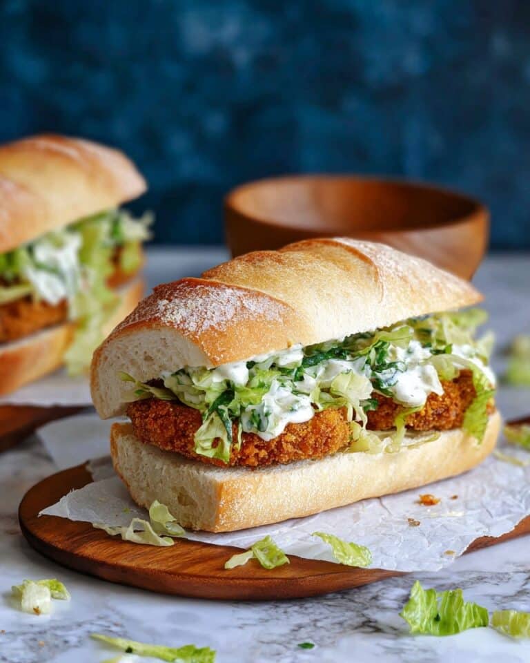Crispy Chicken Caesar Sandwich Recipe