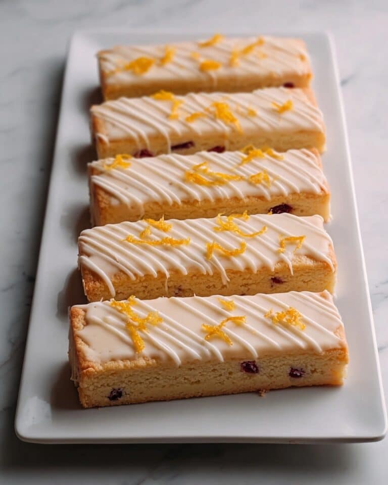 Delicious Orange Cranberry Shortbread Cookies for the Holidays Recipe