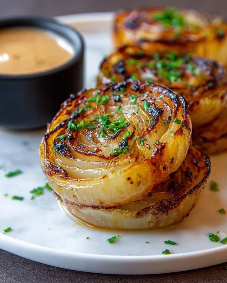Oven Roasted Garlic Cabbage Steaks Recipe