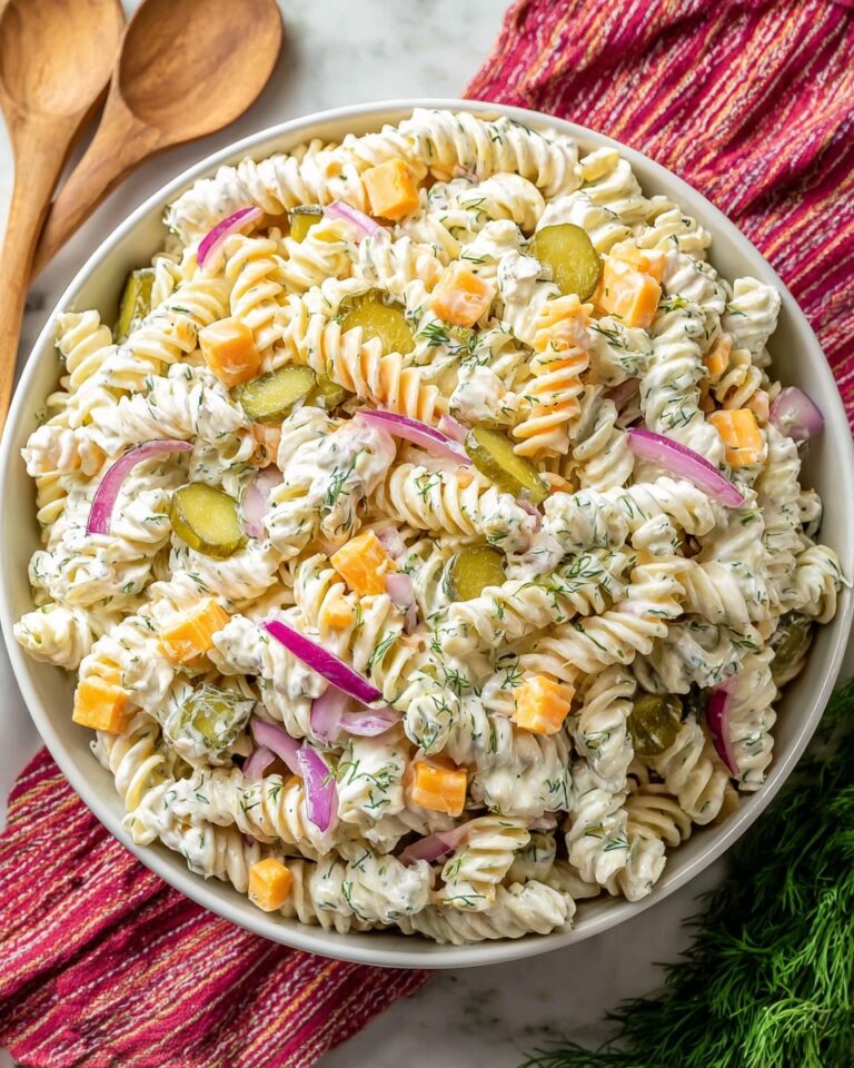 Pickle Pasta Salad Recipe