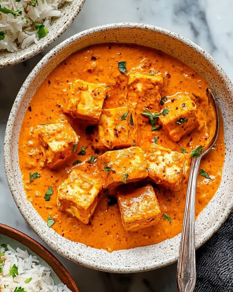 Delicious Spicy Tofu with Creamy Coconut Sauce Recipe
